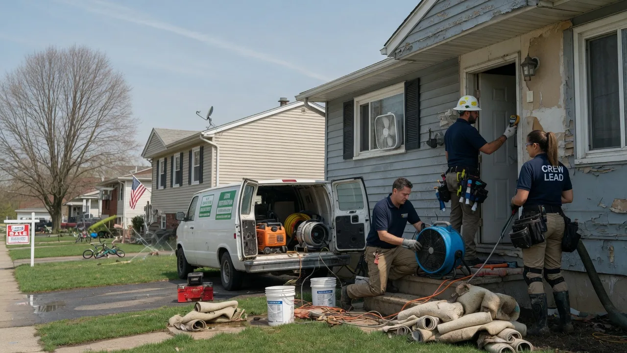 Flood Cleanup in Liberty Mills, IN near me
